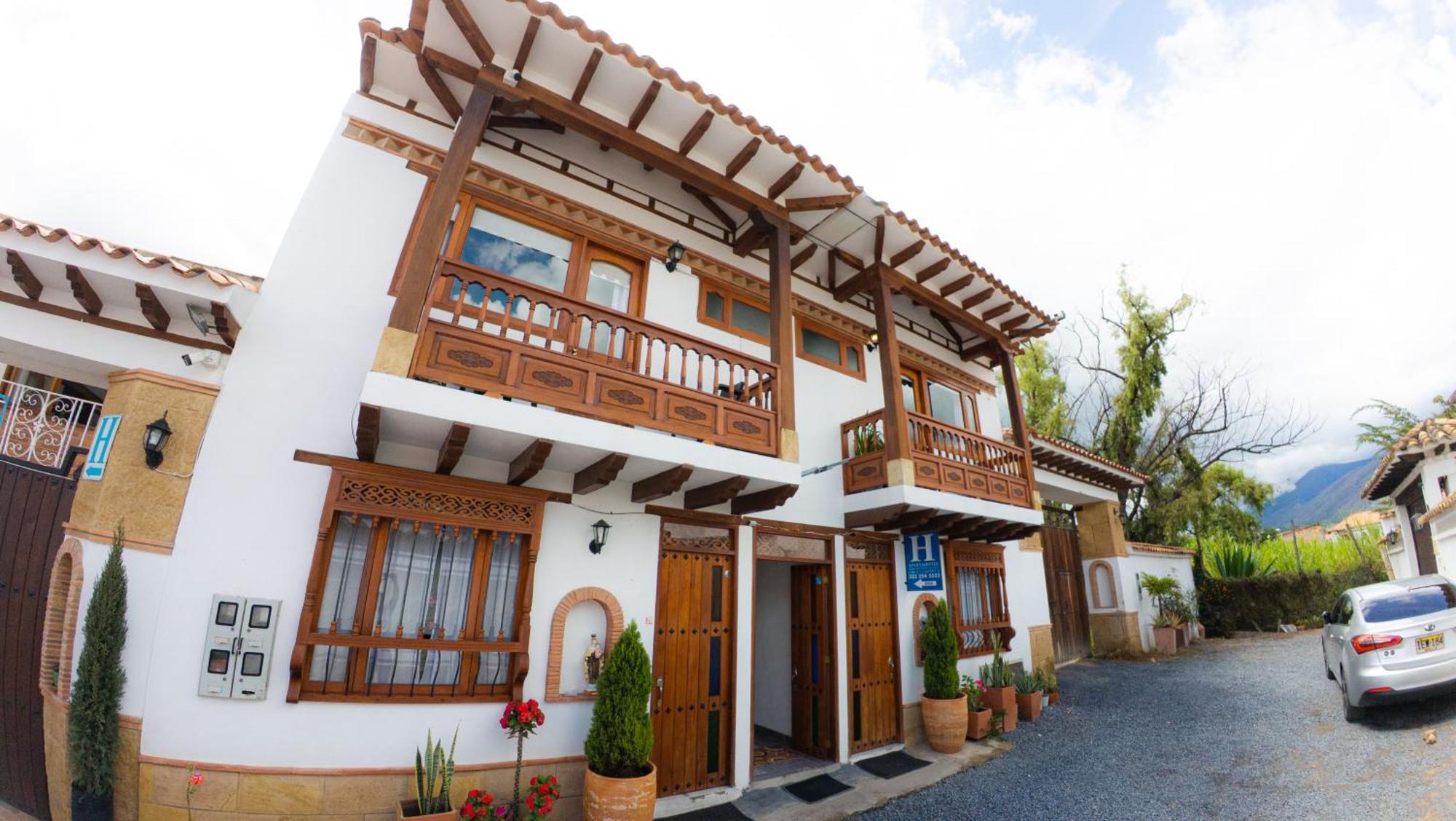 Apartahotel Margaritas de la Villa Villa de Leyva Exterior foto